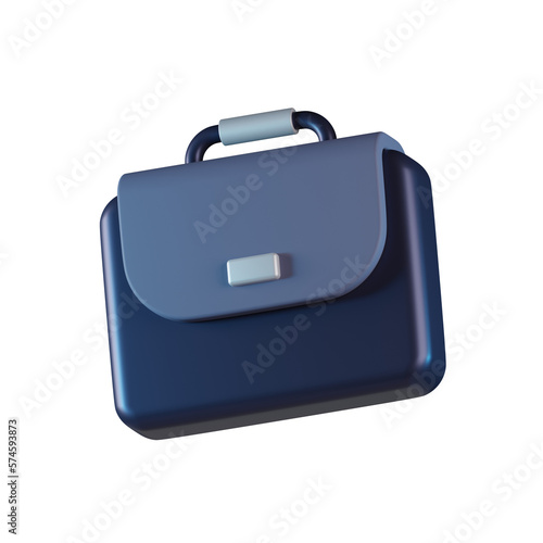 Work Briefcase 3D Icon