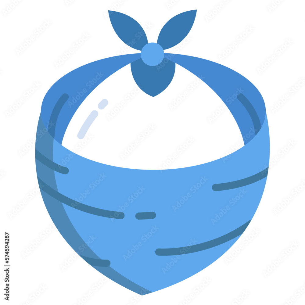 Obraz premium Kerchief icon