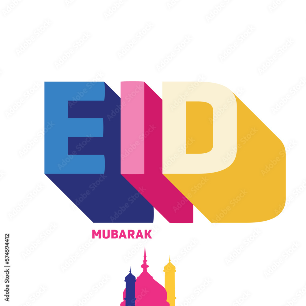 Vector of Arabic Calligraphy text of Eid Mubarak for the celebration of Muslim community festival. Vector of Arabic Calligraphy text of Eid Mubarak for the celebration of Muslim community festival.