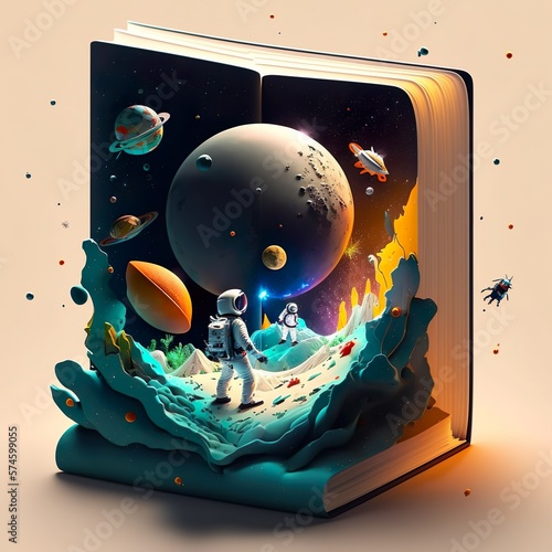 Persona in un libro 