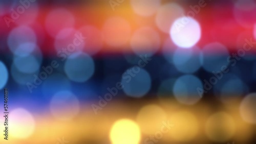 colorful bokeh illumination for holiday, abstract boke for background or backdrop
 photo