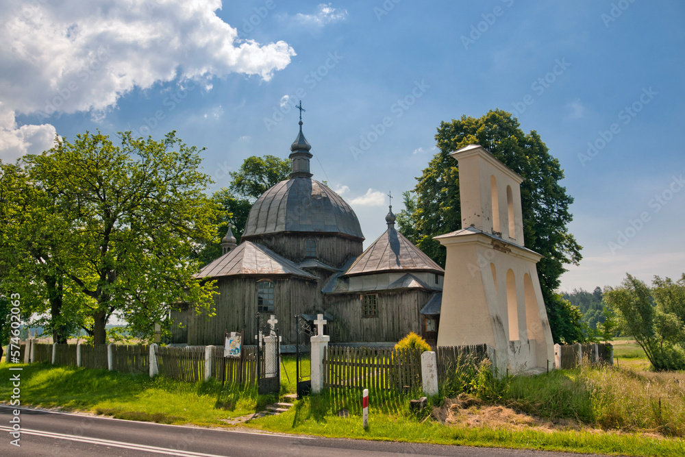 Greek Catholic Orthodox Church of the Nativity of the Holy Mother of God. Kowalowka, Subcarpathian Voivodeship, Poland.