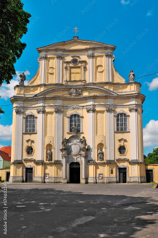 Church of the Assumption of the Virgin Mary and St. Maternus. Lubomierz, Lower Silesian Voivodeship, Poland.