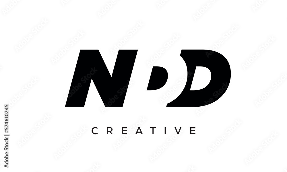 NDD letters negative space logo design. creative typography monogram vector
NDD letters negative space logo design. creative typography monogram vector