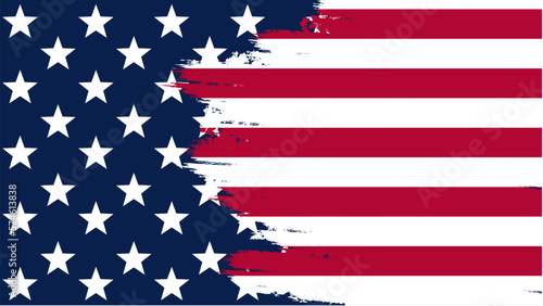 Art Illustration design concept symbol banner background flag america icon united state veteran independence wallpaper
