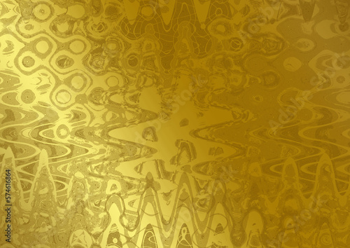 ざらざらした民族風模様の素材　壁紙　高級感　金属　金運