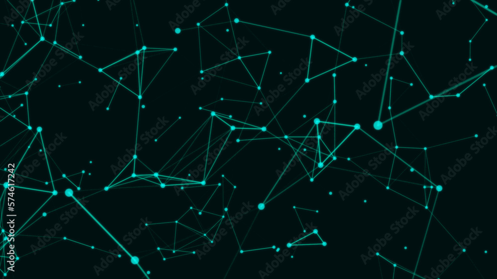 Abstract digital technology. Communication background. Dots and glowing particles with plexus effect.Plexus geometric effect Big data with compounds. Abstract digital technology. Communication background. Dots and glowing particles with plexus effect.Plexus geometric effect Big data with compounds.