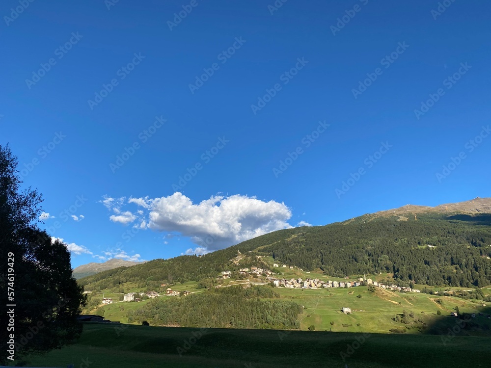 Beautiful Mountains in Bormio Italian Alps Beautiful Mountains in Bormio Italian Alps
