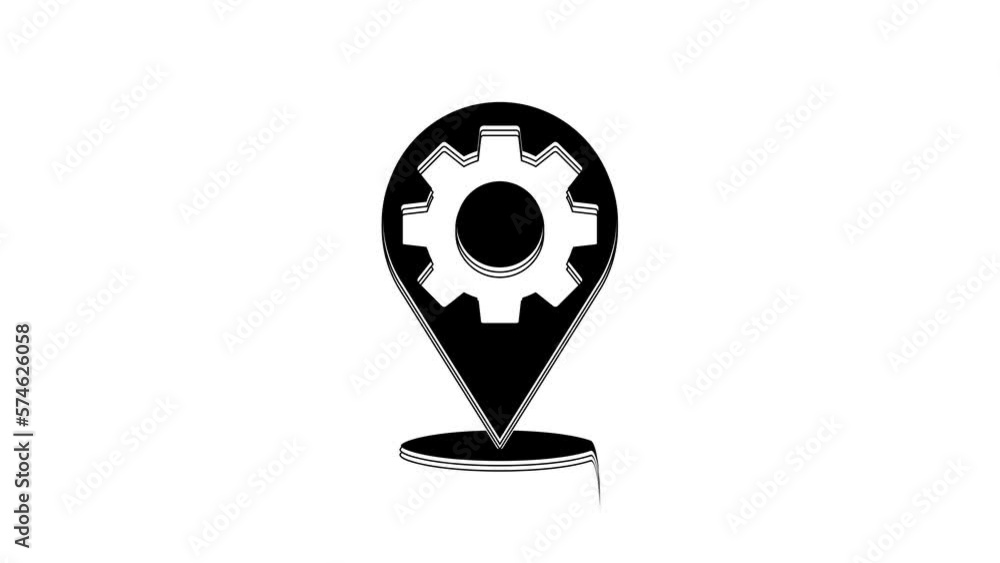 Black Car service icon isolated on white background. Auto mechanic service. Repair service auto mechanic. Maintenance sign. 4K Video motion graphic animation Black Car service icon isolated on white background. Auto mechanic service. Repair service auto mechanic. Maintenance sign. 4K Video motion graphic animation