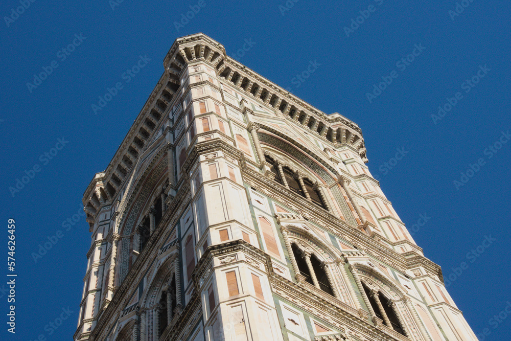 Giotto's bell tower (Italian: Campanile di Giotto), Florence, Italy