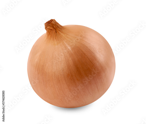 Wallpaper Mural One yellow fresh onion isolated on white Torontodigital.ca