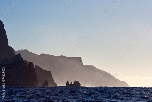 Obraz na płótnie St Helena eiland; St Helena island w salonie