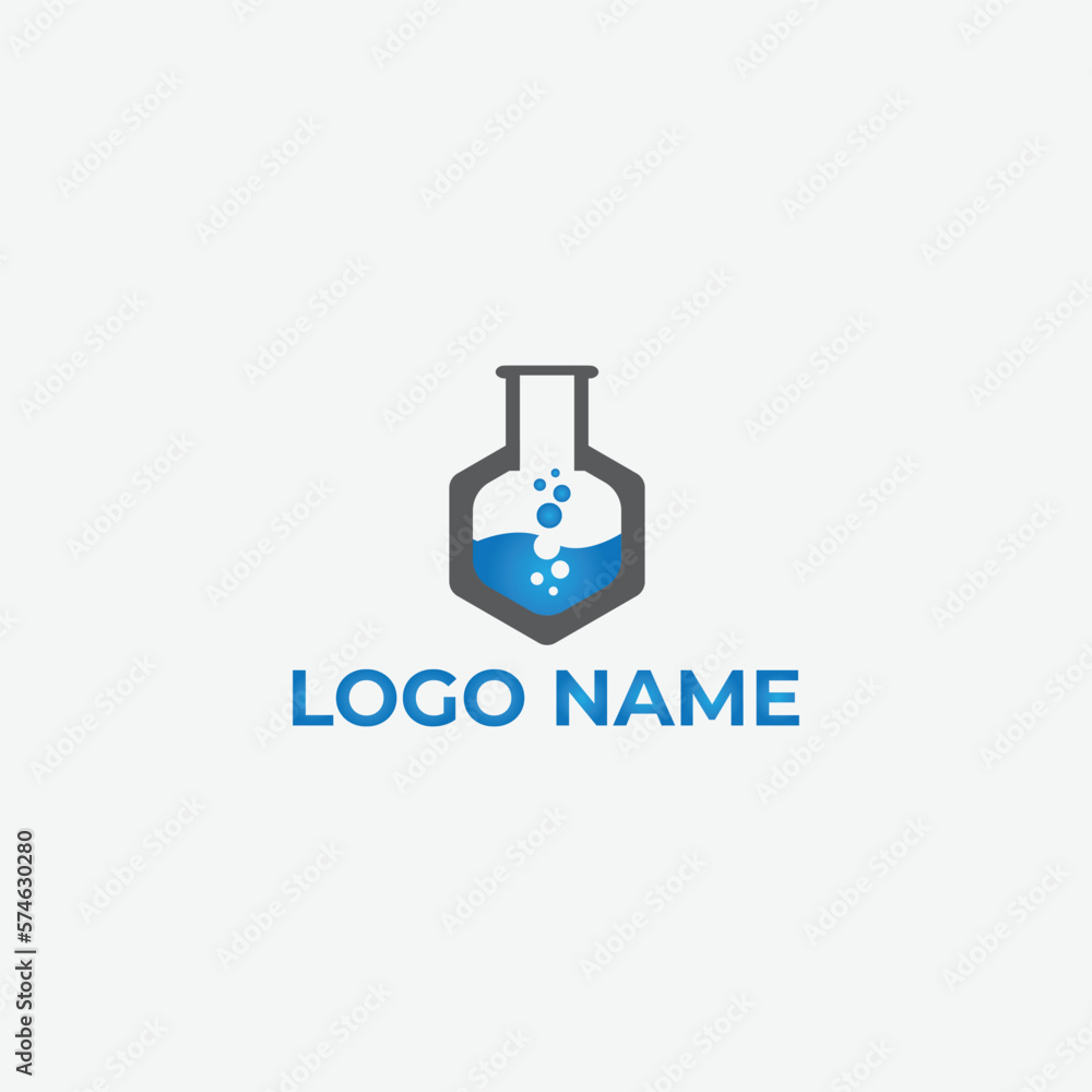 Vector laboratory logo design vector concept Vector laboratory logo design vector concept