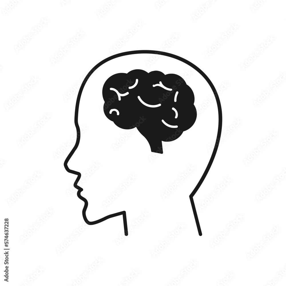 human brain medical icon vector illustration human brain medical icon vector illustration