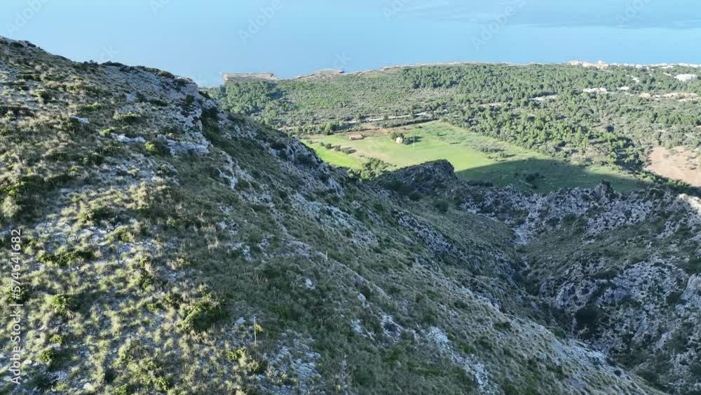 Aerial view, Spain, Balearic Islands, Mallorca, Arta Region, Colonia de Sant Pere near Betlem, Cap Ferrutx(Mehrere Werte) Aerial view, Spain, Balearic Islands, Mallorca, Arta Region, Colonia de Sant Pere near Betlem, Cap Ferrutx(Mehrere Werte)