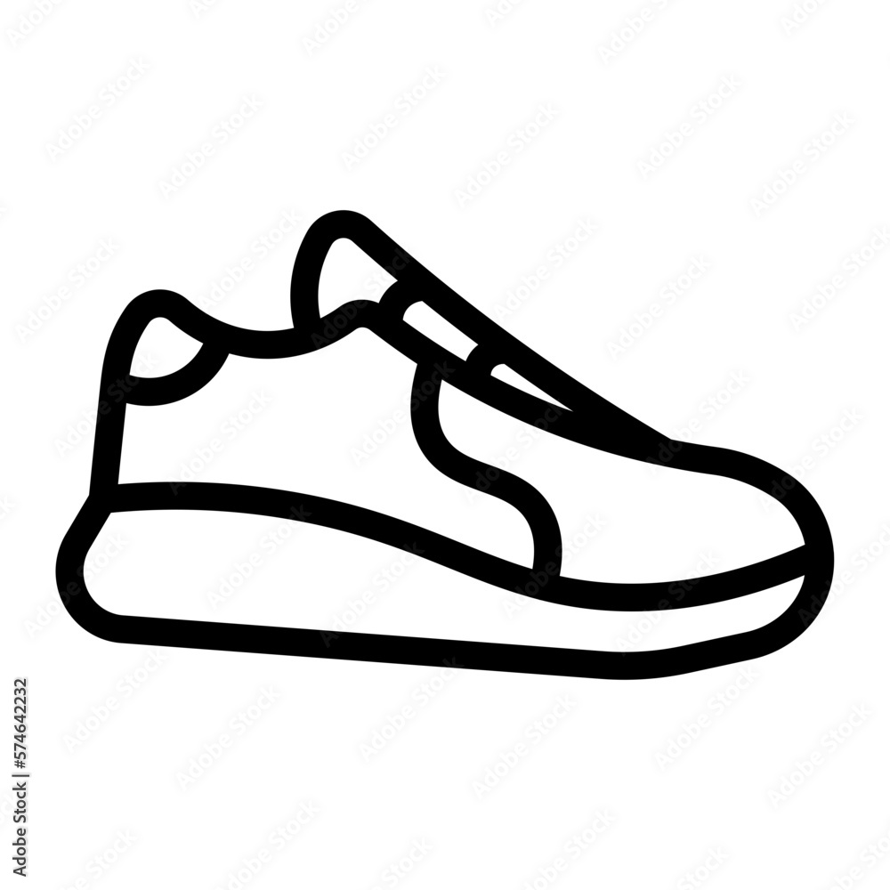 sneakers line icon sneakers line icon