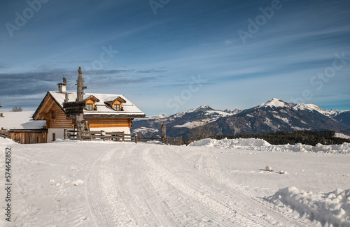 Foto Horn alm at the Trudner Horn Nature Park (Italian: Parco naturale Monte Corno) is a nature reserve south of Bolzano in South Tyrol, northern Italy