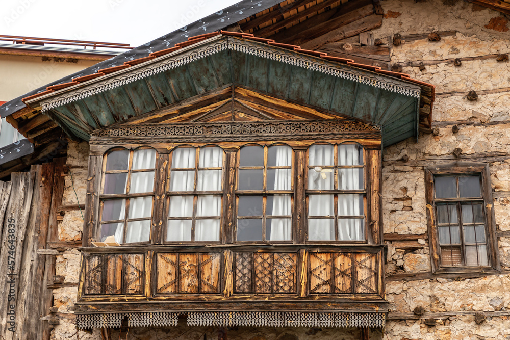 Antalya Akseki, a house with a bay window Antalya Akseki, a house with a bay window