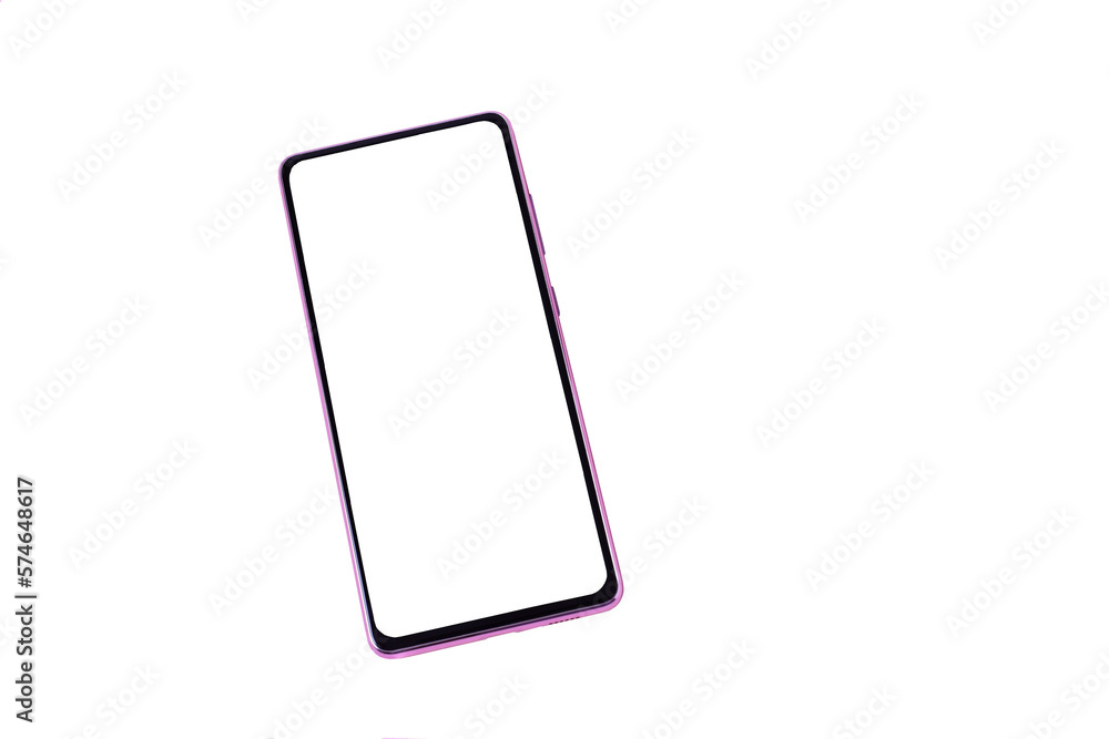 Smartphone touchscreen on wooden table, mockup Smartphone touchscreen on wooden table, mockup