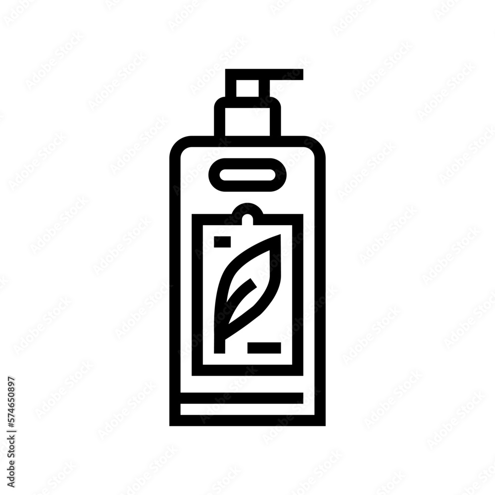 sensitive skin cream line icon vector illustration sensitive skin cream line icon vector illustration