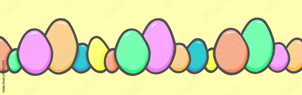 happy easter colored eggs pattern happy easter colored eggs pattern