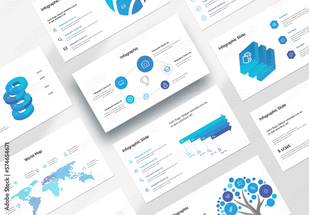 Infographic Presentation Template Stock Template | Adobe Stock
