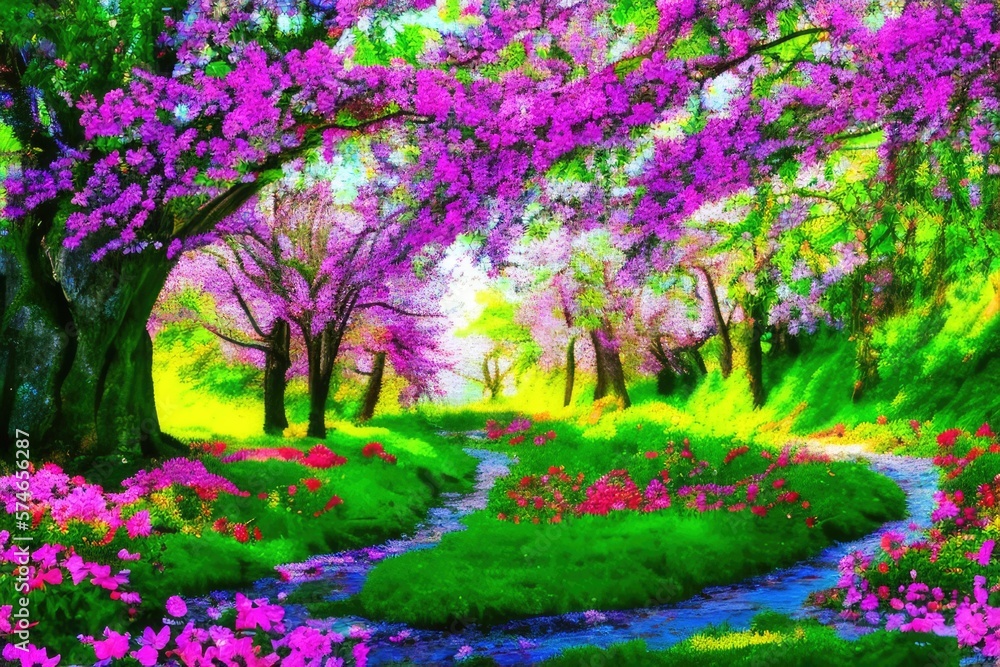 Spring background