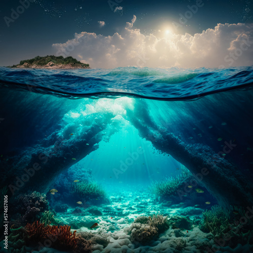 underwater image generative ai © Eric