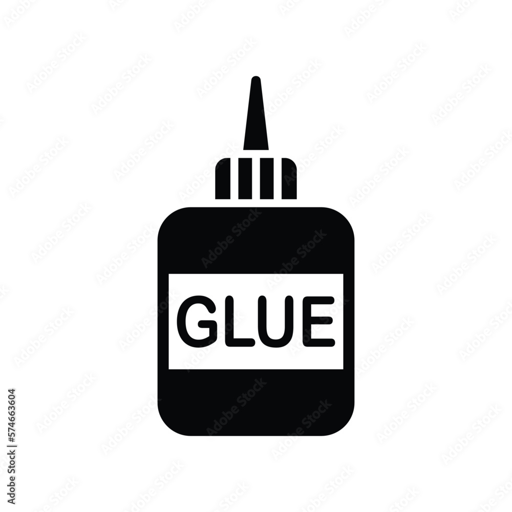 glue icon vector design template in white background glue icon vector design template in white background