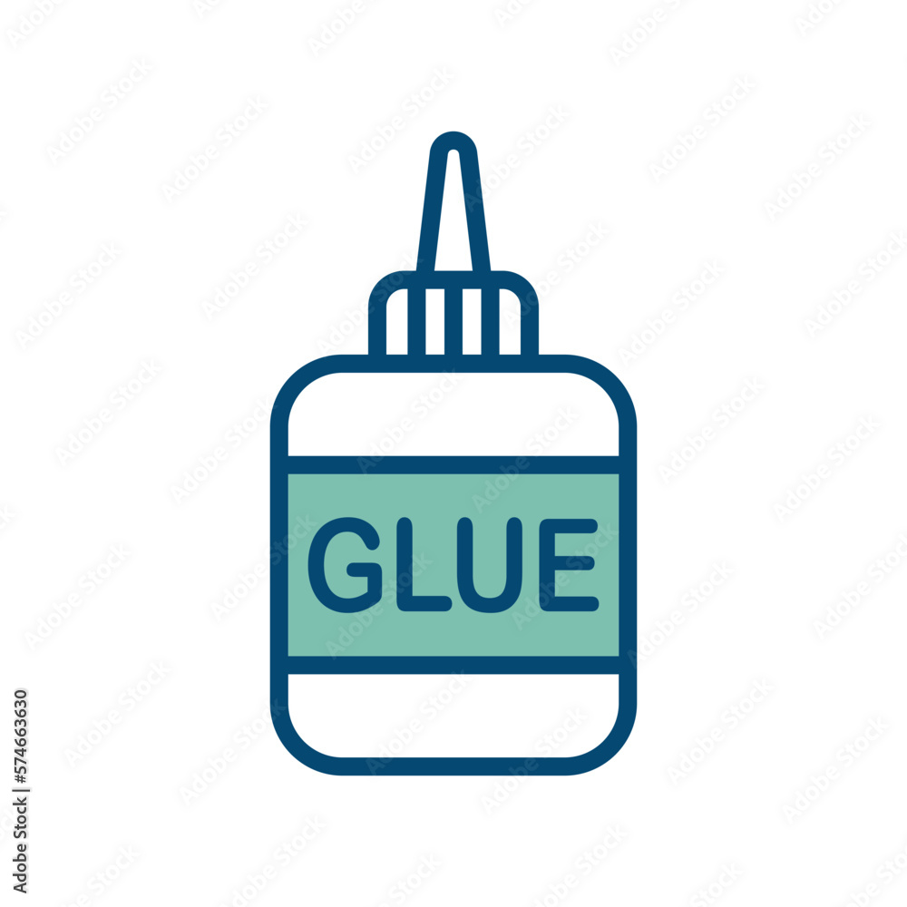 glue icon vector design template in white background glue icon vector design template in white background