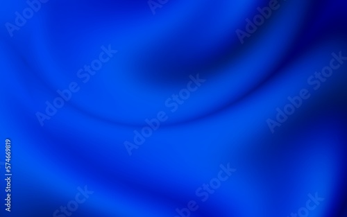Luxury blue background with silk or wavy fold textures. Smooth silk texture with wrinkles and creases fabric. Elegant wavy draped folds of fabric soft pleats. Illustration background.