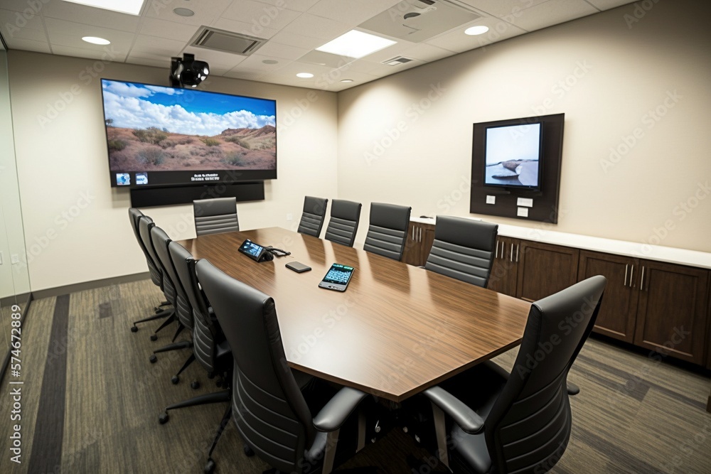 Corporate Boardroom Utilizing Technology for Virtual Meetings Corporate Boardroom Utilizing Technology for Virtual Meetings