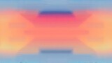 Abstract lo-fi gradient background. Psychic Waves and digital noise. Nostalgia, vintage, retro, 70s, 80s style. Synthwave, chillwave. Wallpaper, template. Colorful, blurry pastel colors. Generative AI
