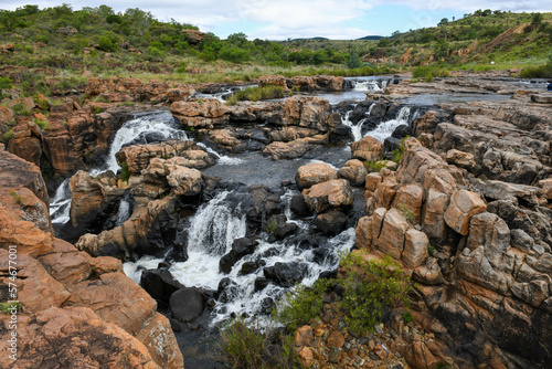 River Blyde at Bourke s Luck potholes in South Africa