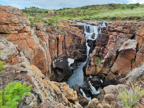 River Blyde at Bourke's Luck potholes in South Africa photo