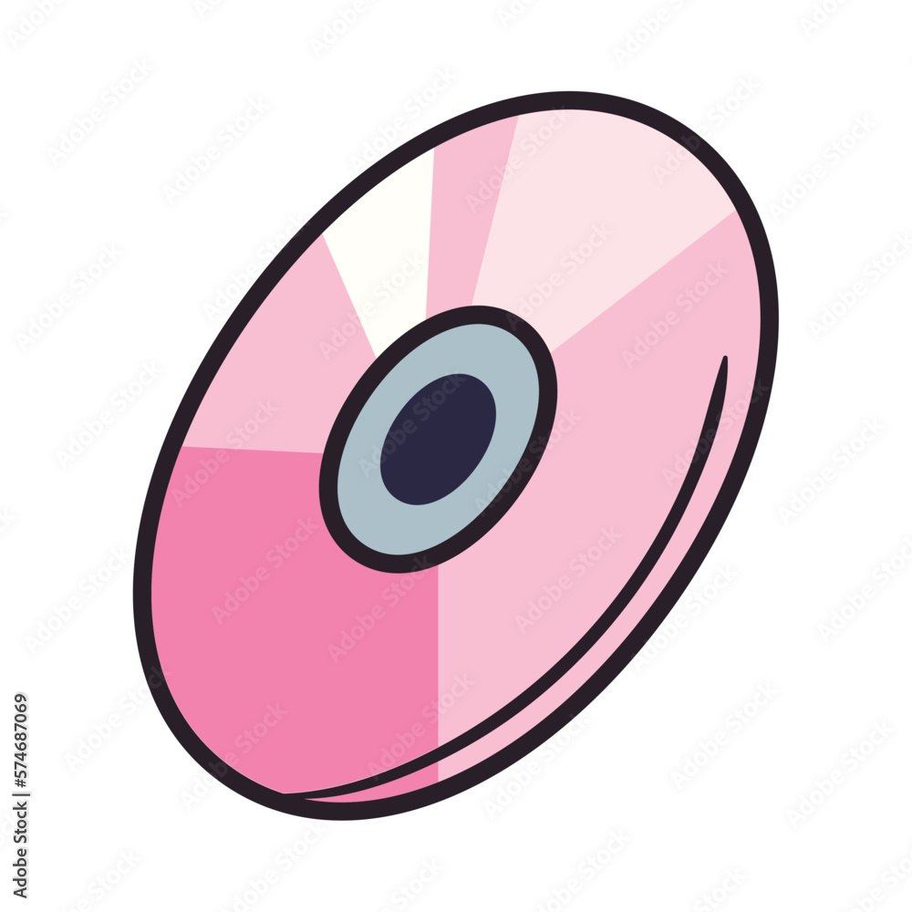 flat pink disk flat pink disk