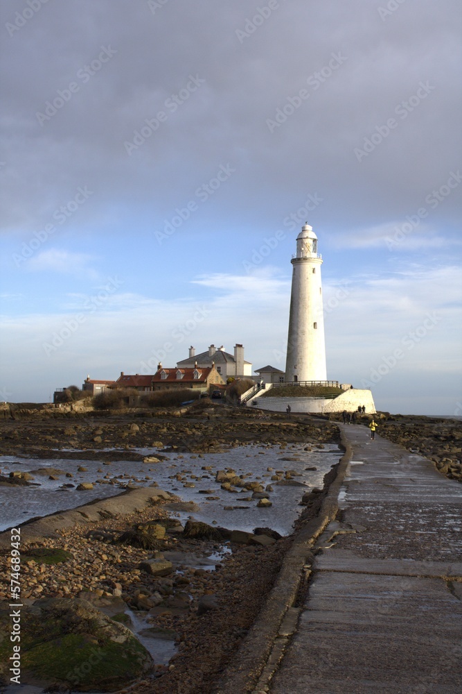 lighthouse on the coast St Mary's