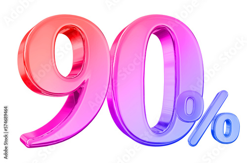 90 Percent sale off Discount