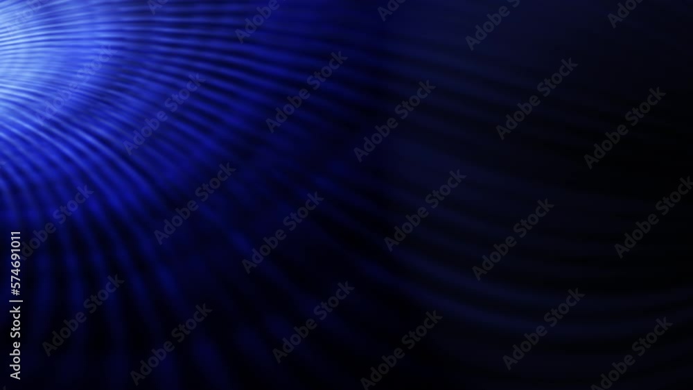 Speaker beat dance effect, blue curved stripes on dark backgroud Speaker beat dance effect, blue curved stripes on dark backgroud