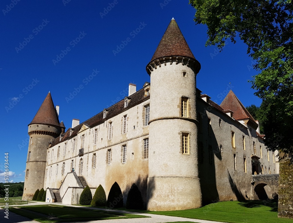 Le château de Bazoches, en France