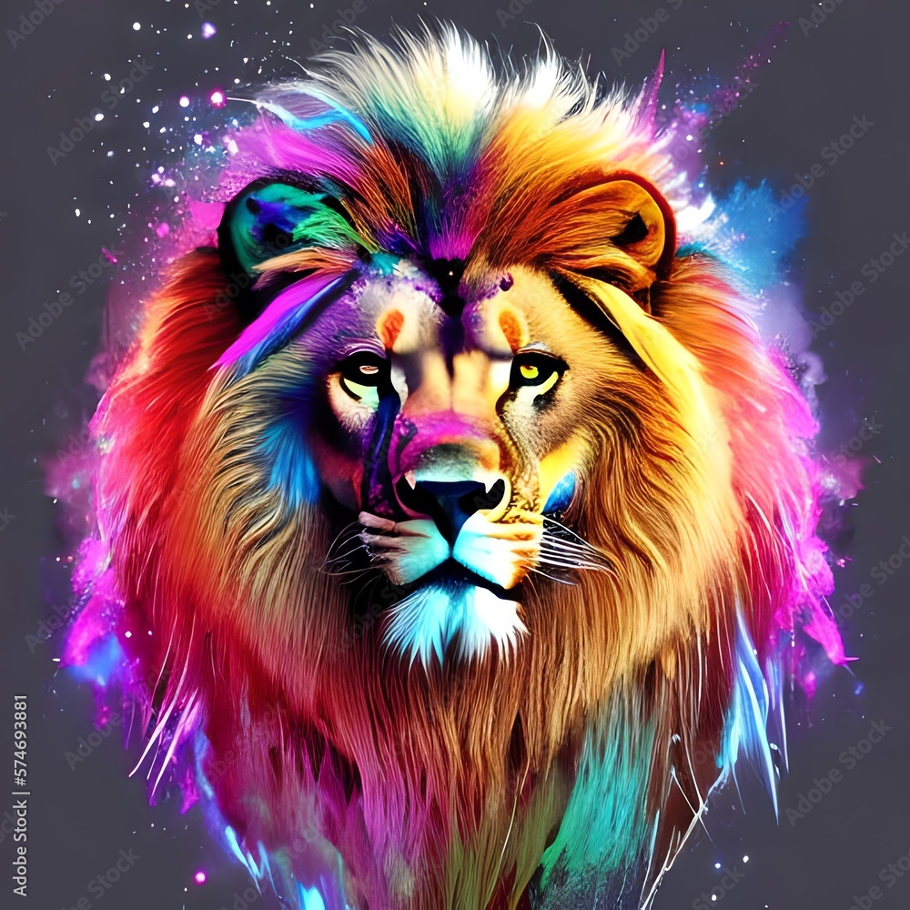 artistic Lion
