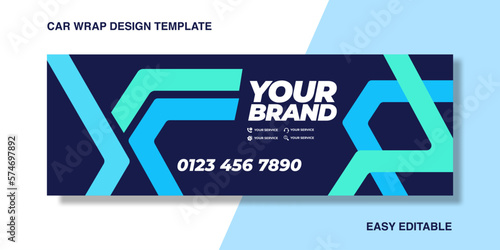 Premium Van Wrap design for company, decal, wrap, and sticker