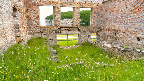 Building Ruins, Fayette Historic State Park, Garden, Michigan photo