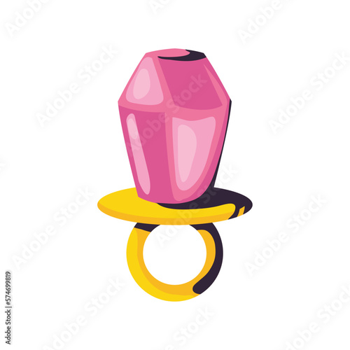 pink candy ring