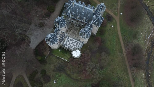 Explore the fairy tale world of castles from a bird's eye view. Filmed in stunning 4K drone footage