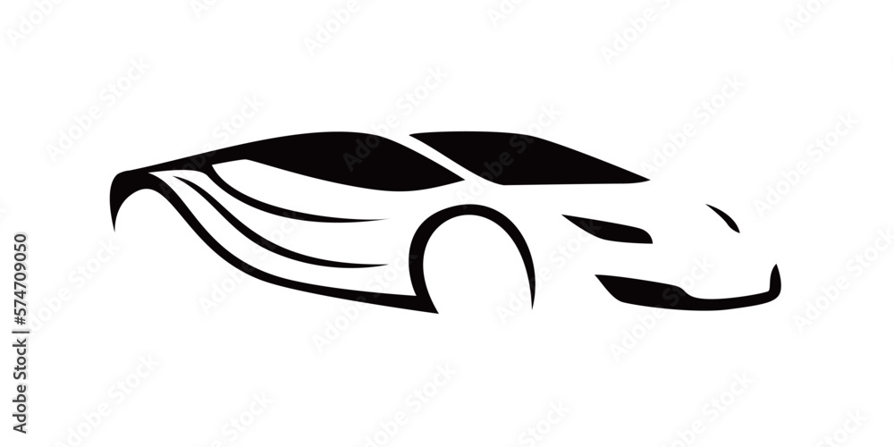 car silhouette logo design. auto mobile sign and symbol. car silhouette logo design. auto mobile sign and symbol.
