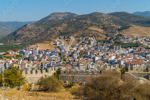 Wallpaper Mural Aerial panorama view of the town of Selcuk, Turkey Torontodigital.ca