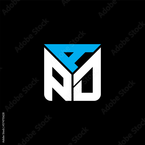 APD letter logo abstract creative design. APD unique design	