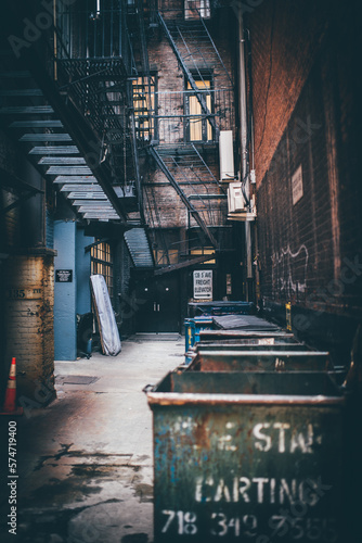 New York City alley
