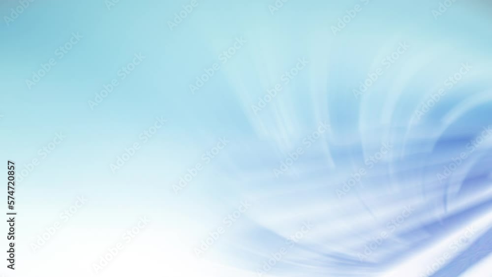 Blinking bright cloud blue strands swerving on a blue background Blinking bright cloud blue strands swerving on a blue background